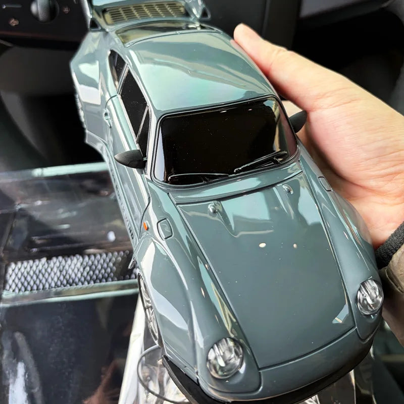 Voiture RC Drift 1:24 - Modèle Sport Haute Vitesse (20 km/h, 4x4, LED & Pneus de Rechange)