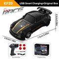 Voiture RC de Drift 1/64 - Mini Modèle GTR 4WD Haute Vitesse 2.4G (Modèle KF20)